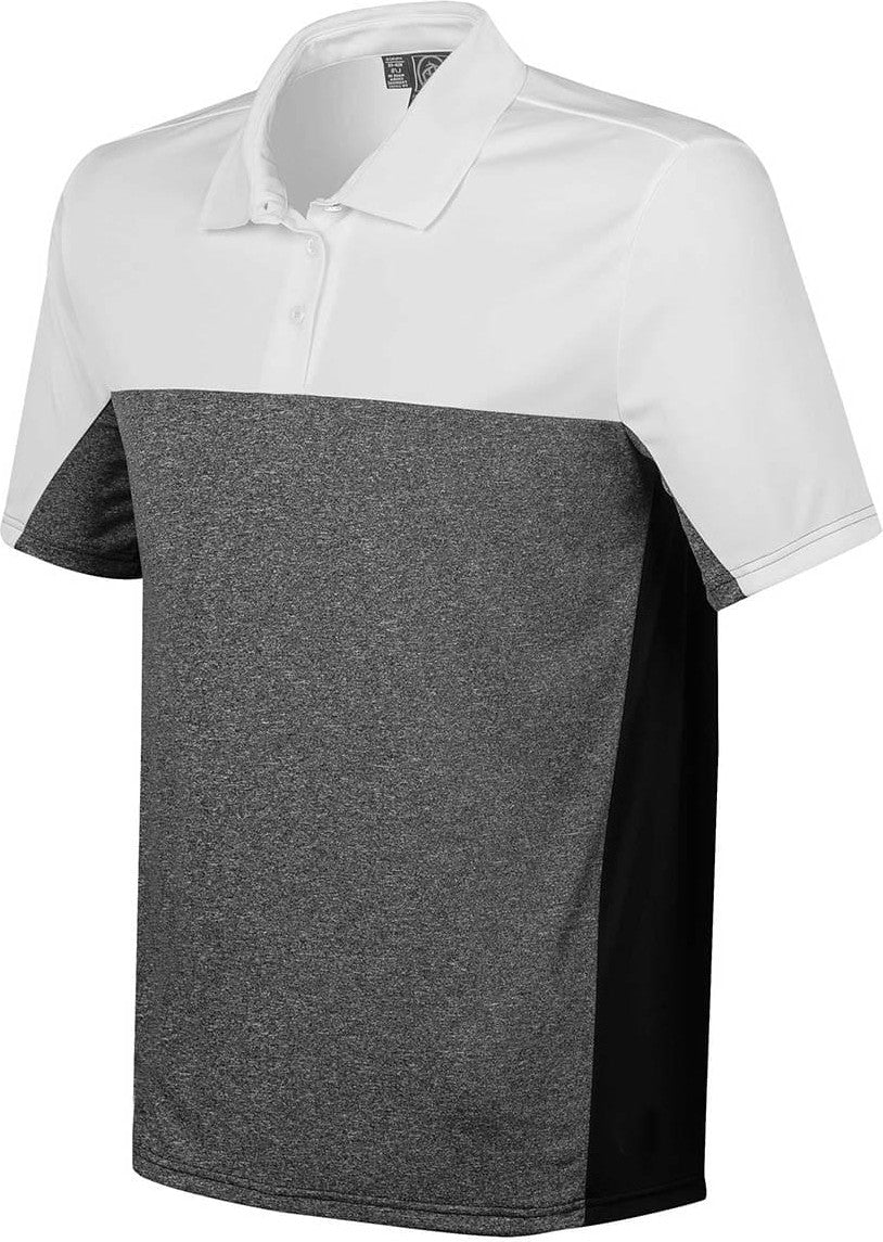 Stormtech Srt-1 Men’s Reef Polo - White Carbon Heather