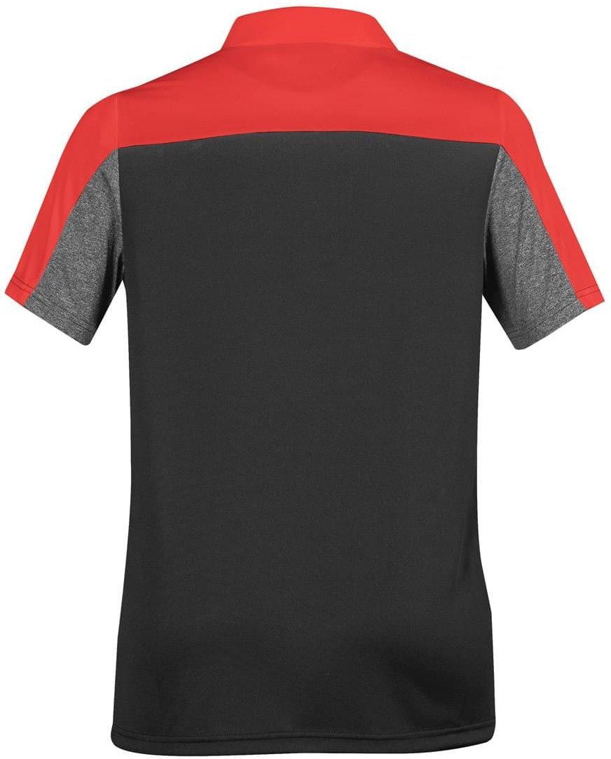Stormtech Srt-1w Women’s Reef Polo - True Red Carbon Heather