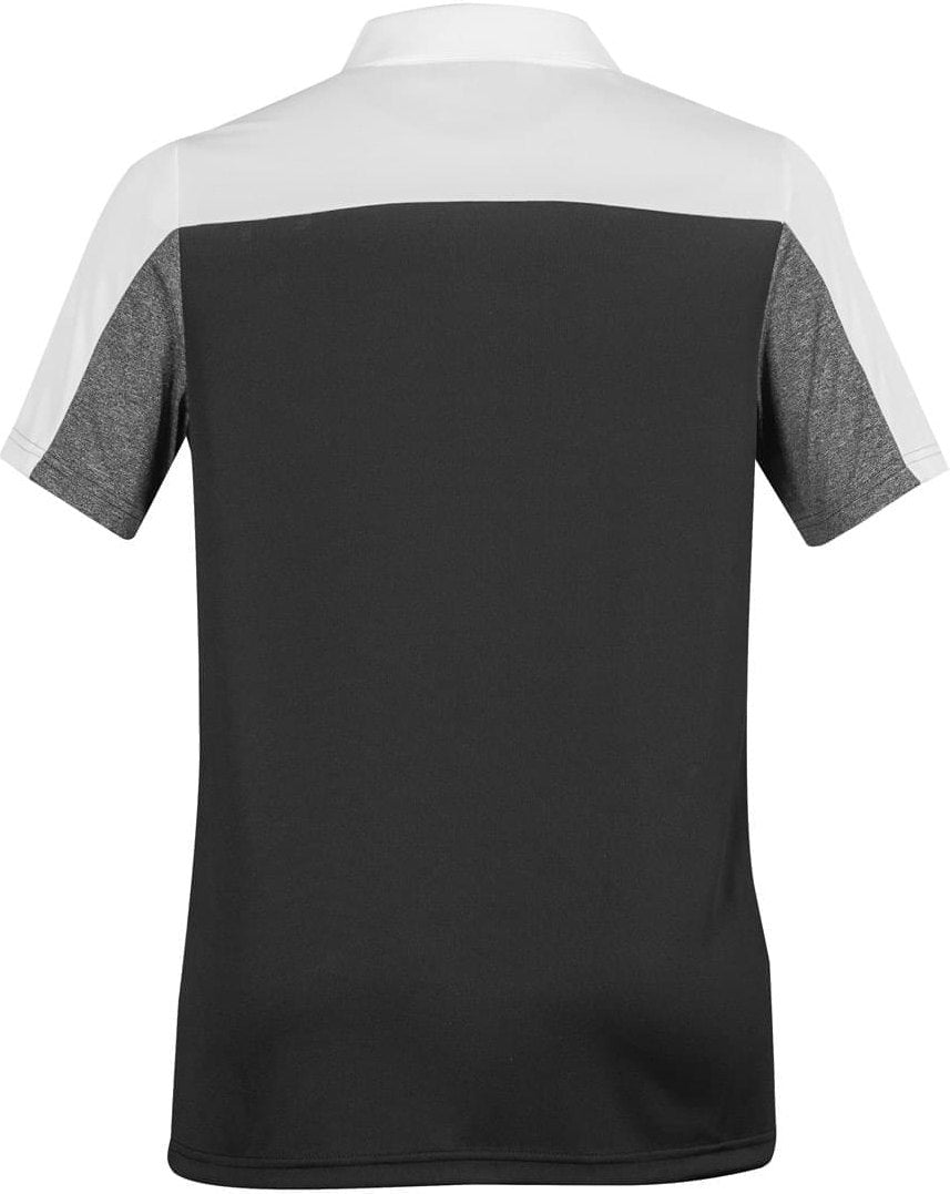 Stormtech Srt-1w Women’s Reef Polo - White Carbon Heather