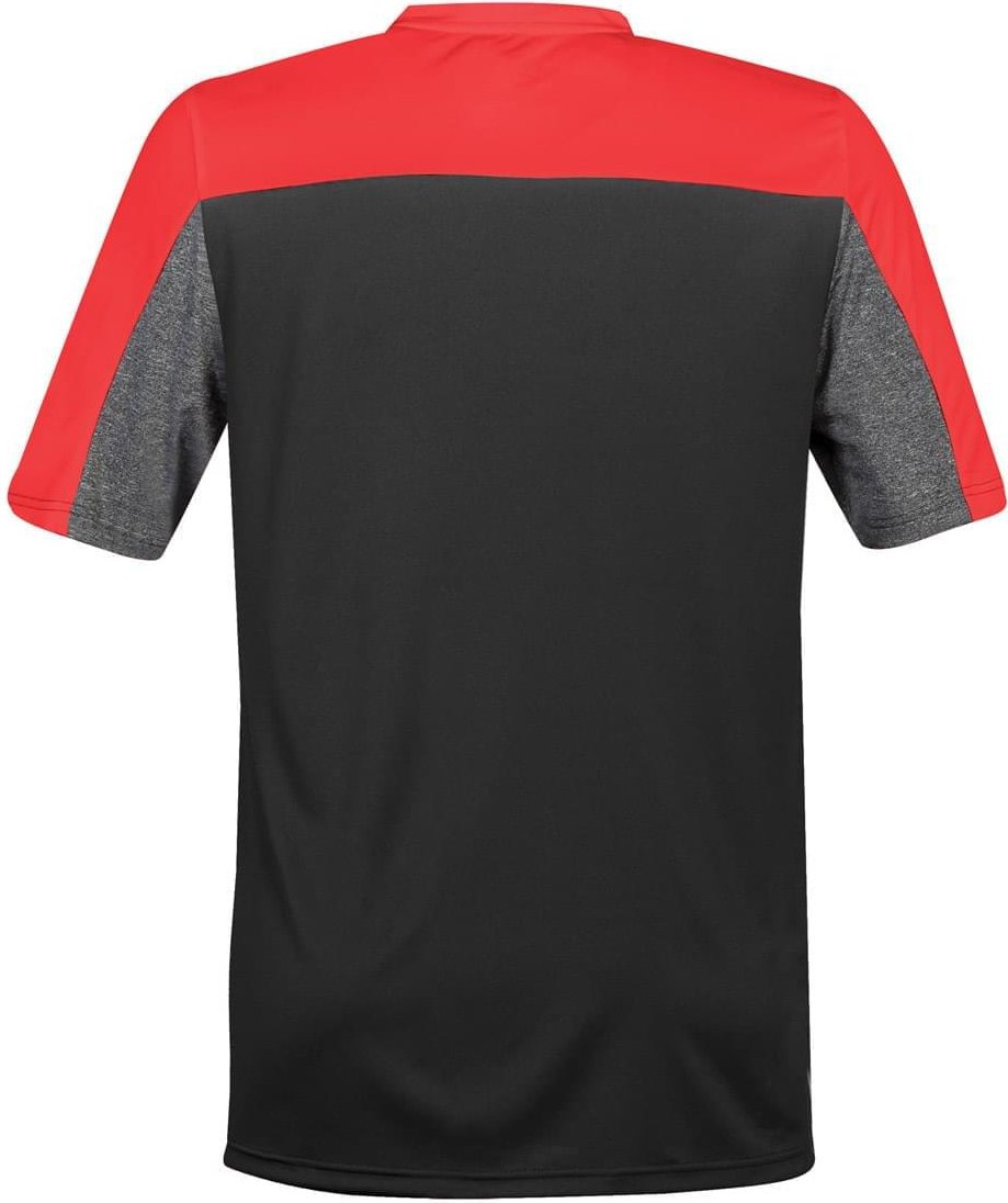 Stormtech Srt-2 Men’s Reef Tee - True Red Carbon Heather