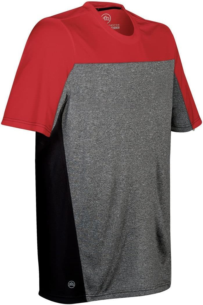 Stormtech Srt-2 Men’s Reef Tee - True Red Carbon Heather