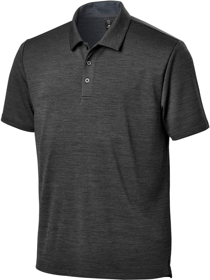 Stormtech Stw-1 Men’s Torrente S/s Polo - Charcoal Mix