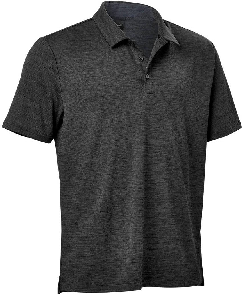 Stormtech Stw-1 Men’s Torrente S/s Polo - Charcoal Mix