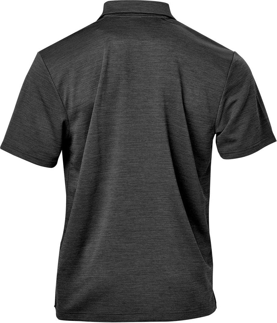 Stormtech Stw-1 Men’s Torrente S/s Polo - Charcoal Mix