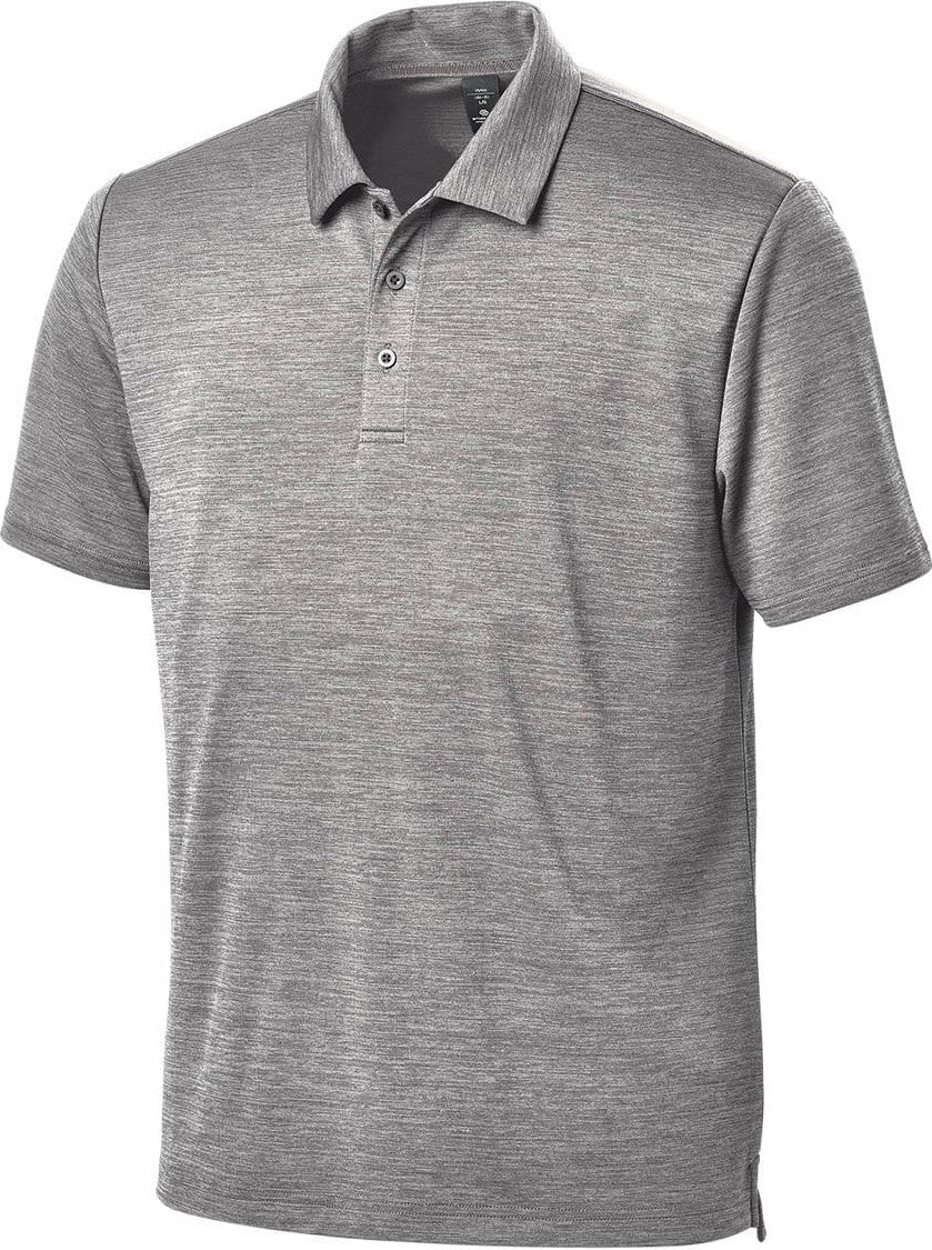 Stormtech Stw-1 Men’s Torrente S/s Polo - Gray Mix