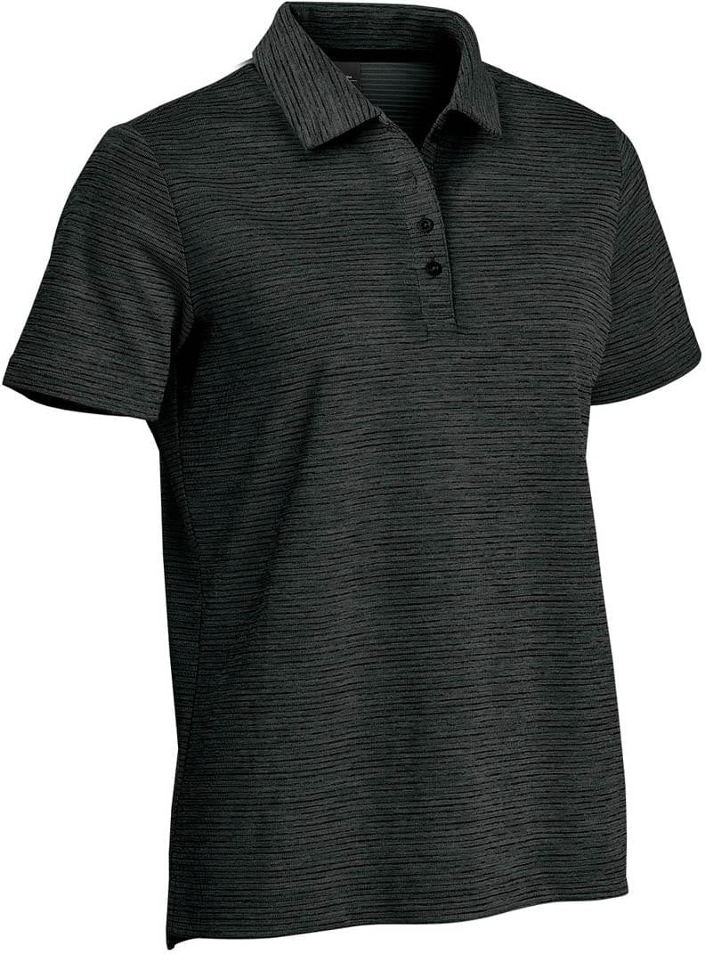 Stormtech Stw-1w Women’s Torrente S/s Polo - Charcoal Mix