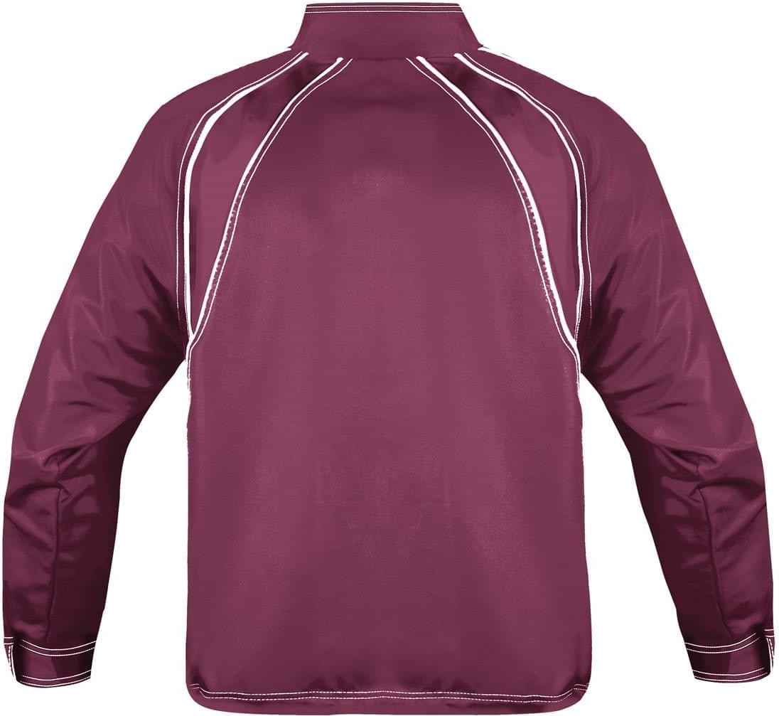 Stormtech Stxj-1 Men’s Blaze Athletic Jacket - Maroon - White