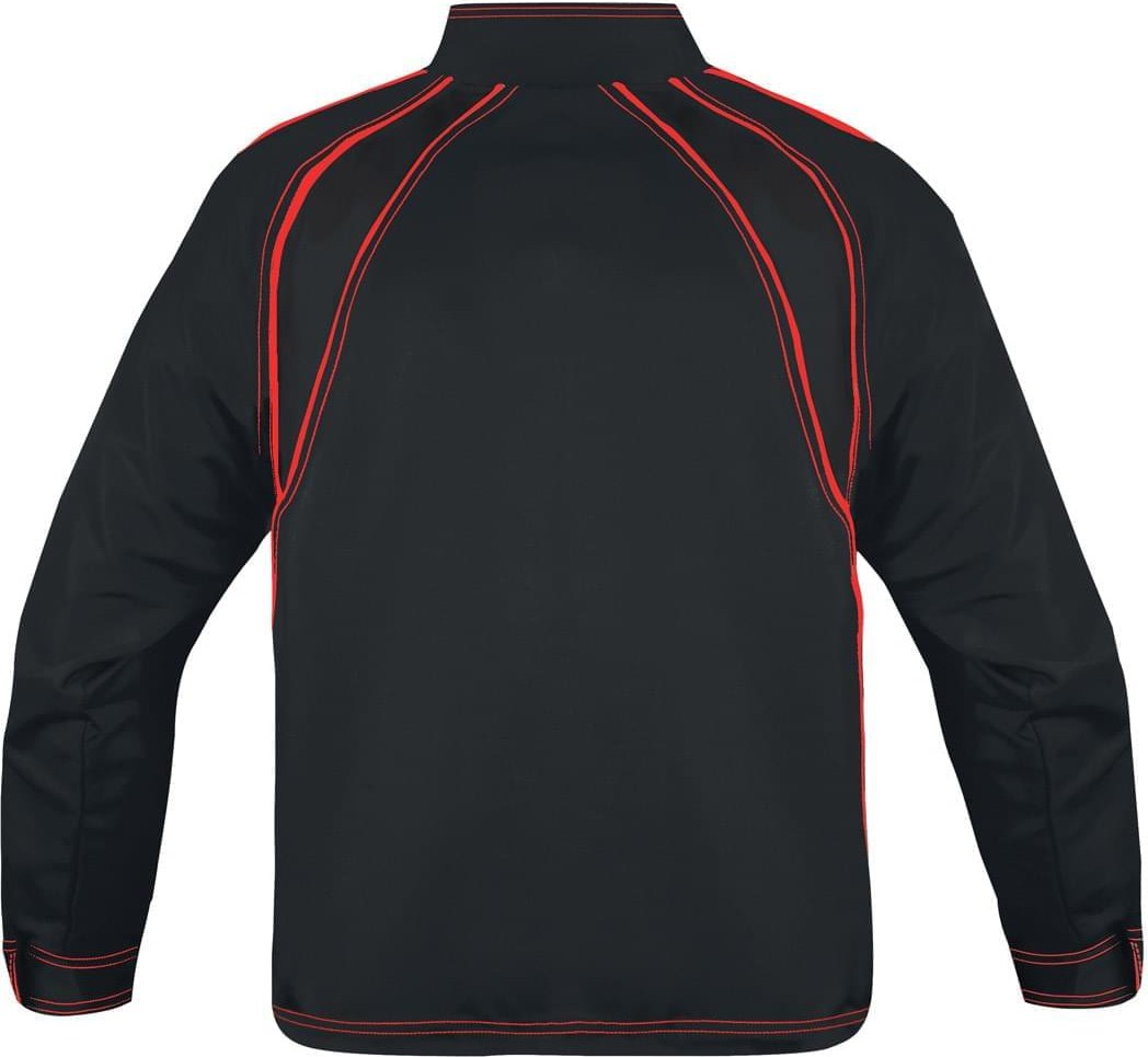 Stormtech Stxj-1w Women’s Blaze Athletic Jacket - Black Red - Ladies Xs