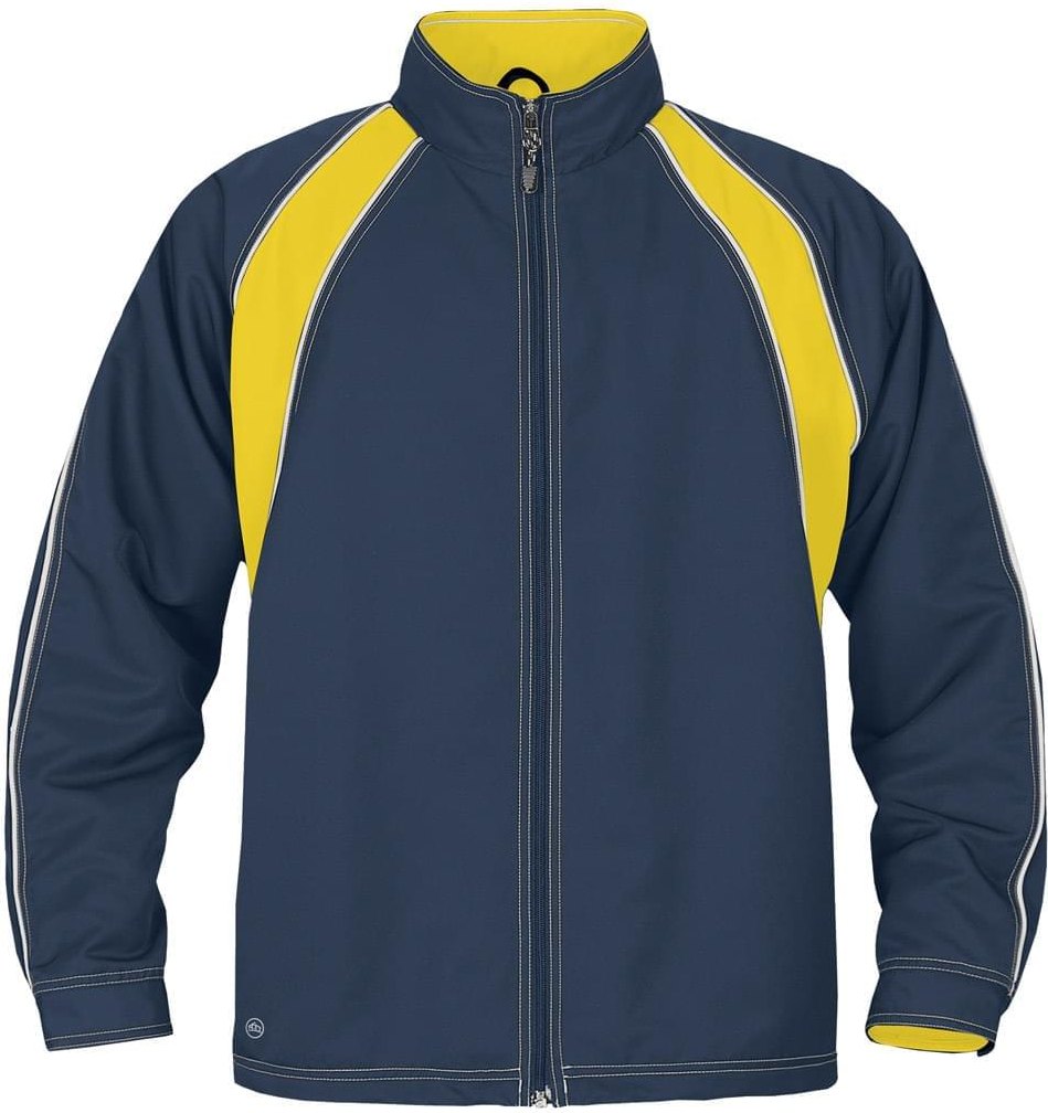 Stormtech Stxj-1w Women’s Blaze Athletic Jacket - Navy - Sundance White - Ladies Xs