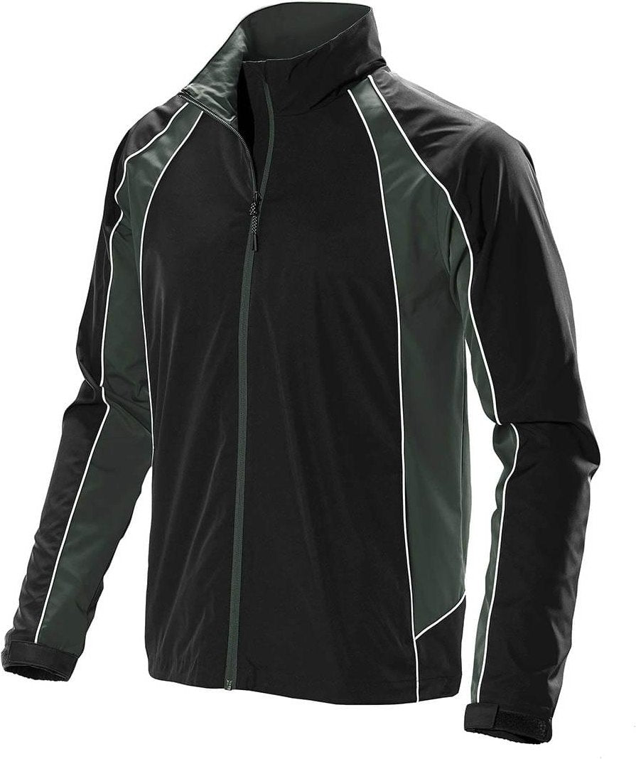 Stormtech Stxj-2le Men’s Warrior Training Jacket - Black Forest White
