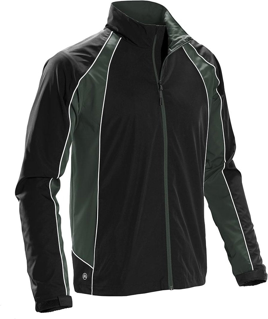 Stormtech Stxj-2le Men’s Warrior Training Jacket - Black Forest White
