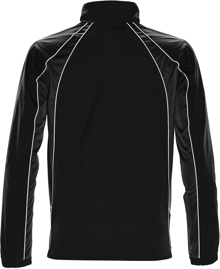 Stormtech Stxj-2le Men’s Warrior Training Jacket - Black White - Adult s