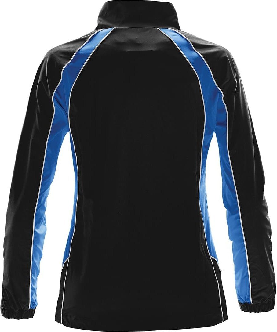 Stormtech Stxj-2w Women’s Warrior Training Jacket - Black Royal White