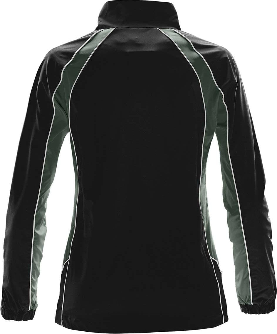 Stormtech Stxj-2wle Women’s Warrior Training Jacket - Black Forest White