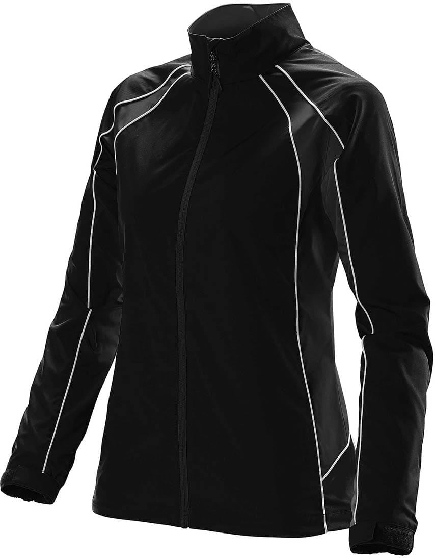 Stormtech Stxj-2wle Women’s Warrior Training Jacket - Black White