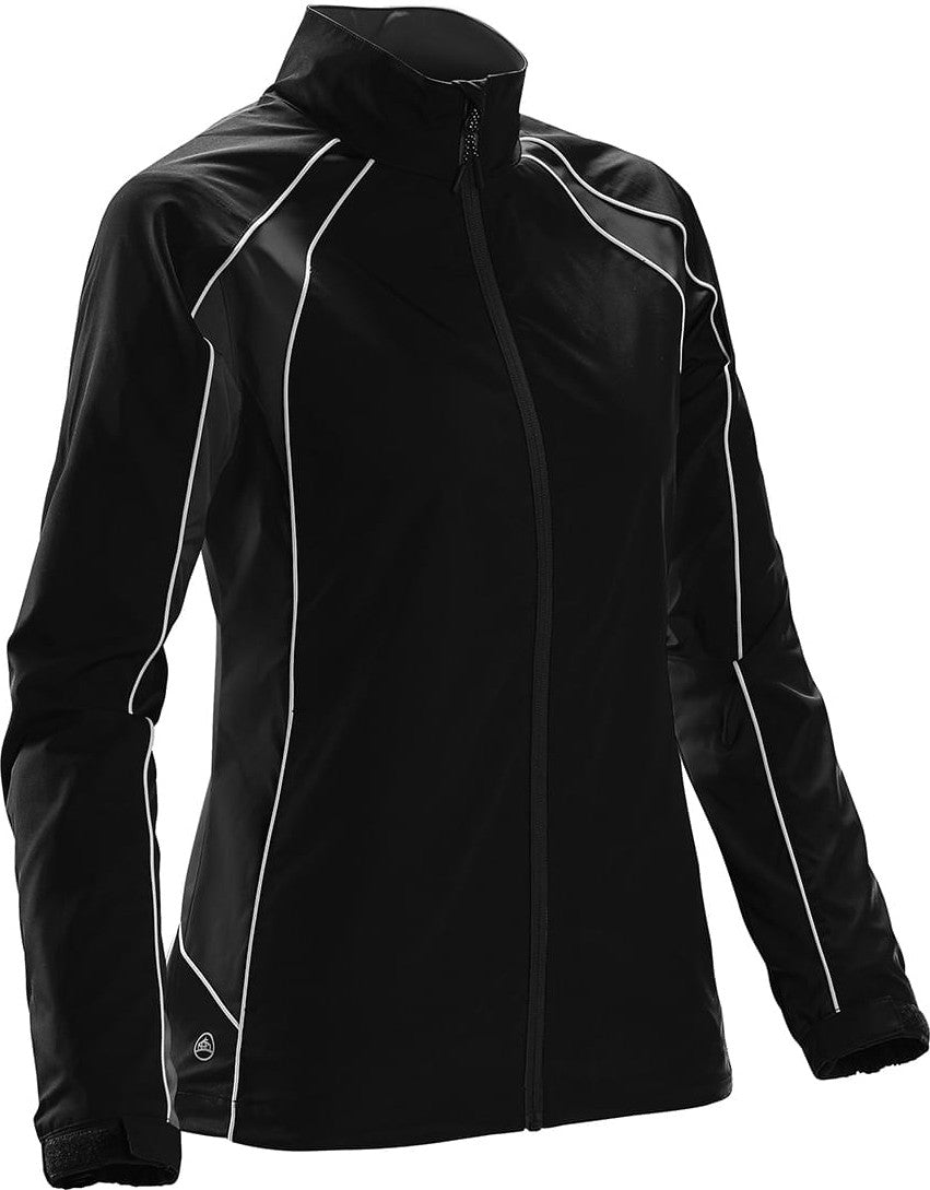 Stormtech Stxj-2wle Women’s Warrior Training Jacket - Black White