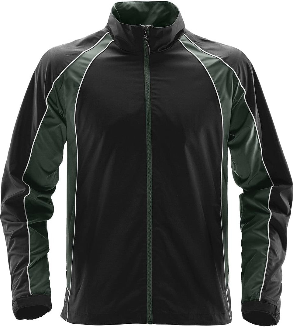Stormtech Stxj-2y Youth Warrior Training Jacket - Black Forest White