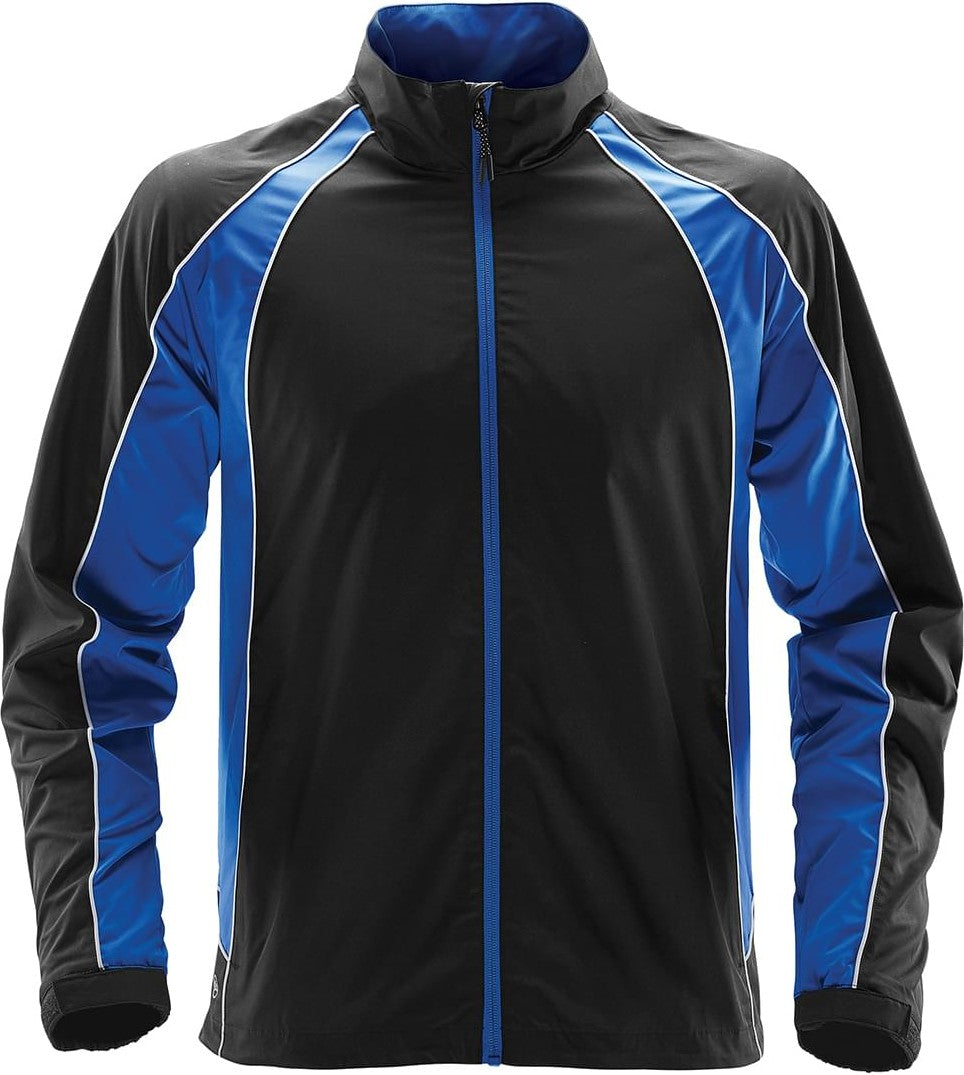 Stormtech Stxj-2y Youth Warrior Training Jacket - Black Royal White