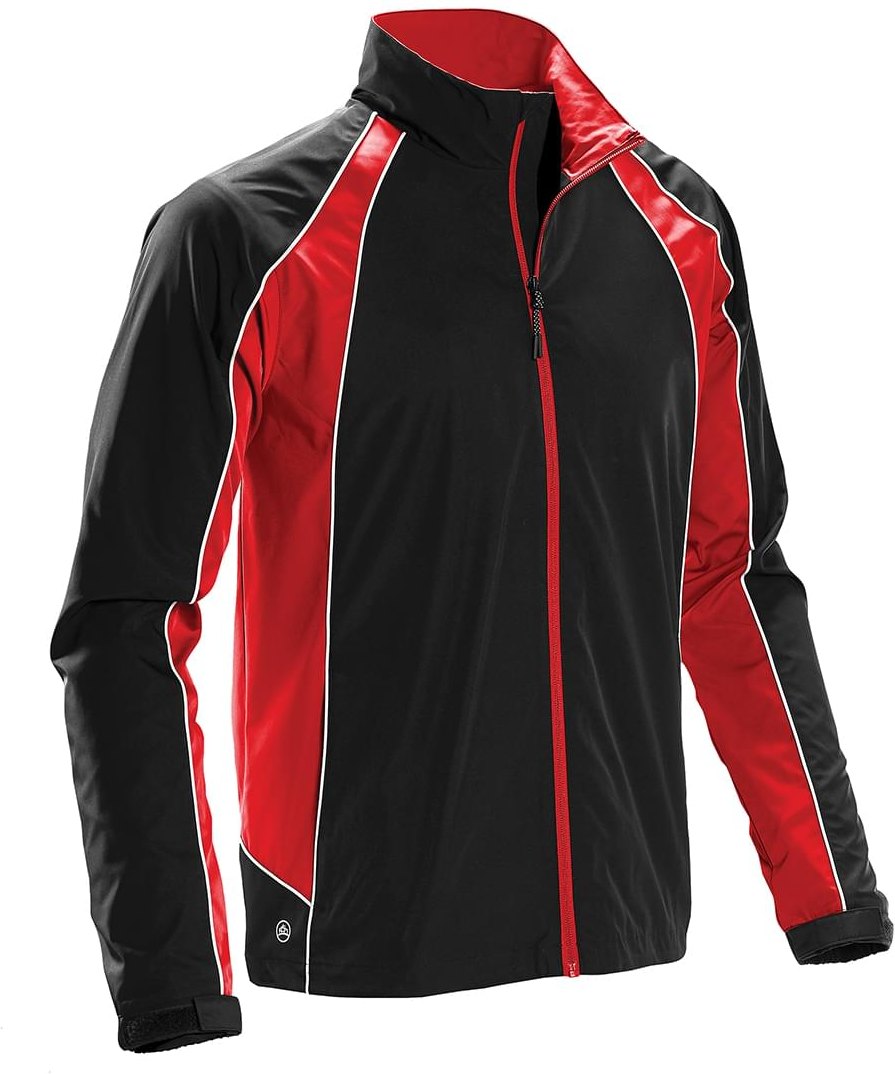 Stormtech Stxj-2yle Youth Warrior Training Jacket - Black Bright Red White