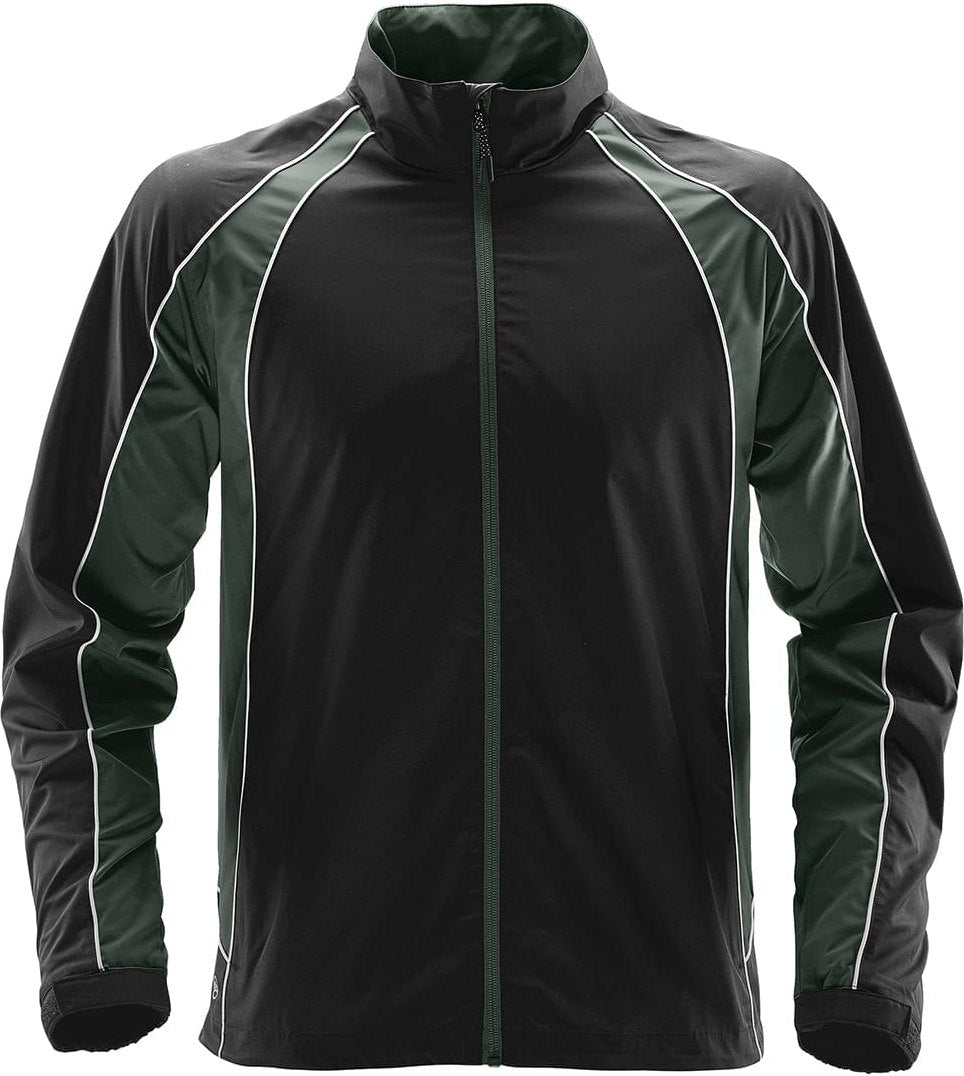 Stormtech Stxj-2yle Youth Warrior Training Jacket - Black Forest White - Adult Xs