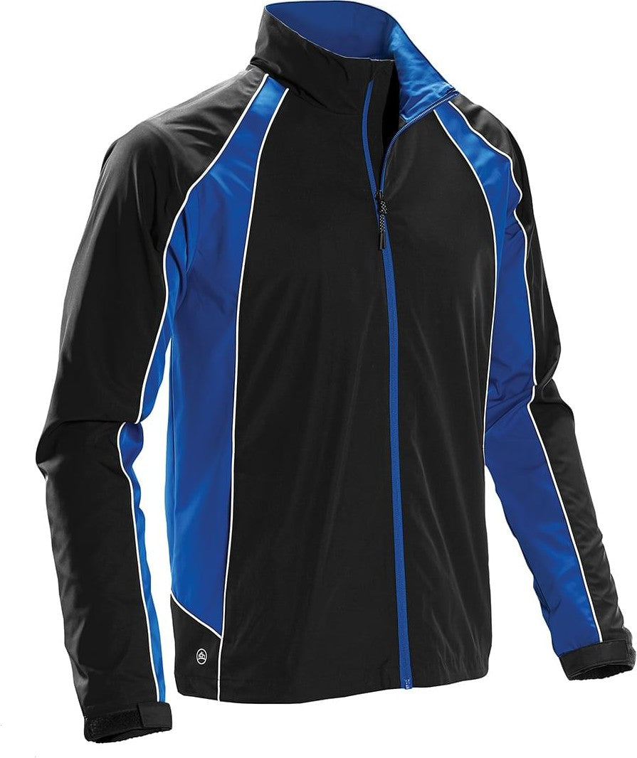 Stormtech Stxj-2yle Youth Warrior Training Jacket - Black Royal White