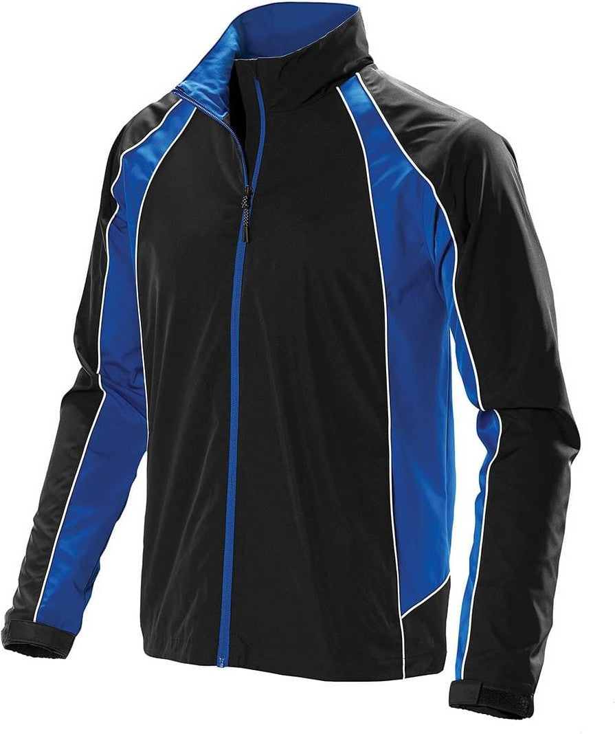 Stormtech Stxj-2yle Youth Warrior Training Jacket - Black Royal White