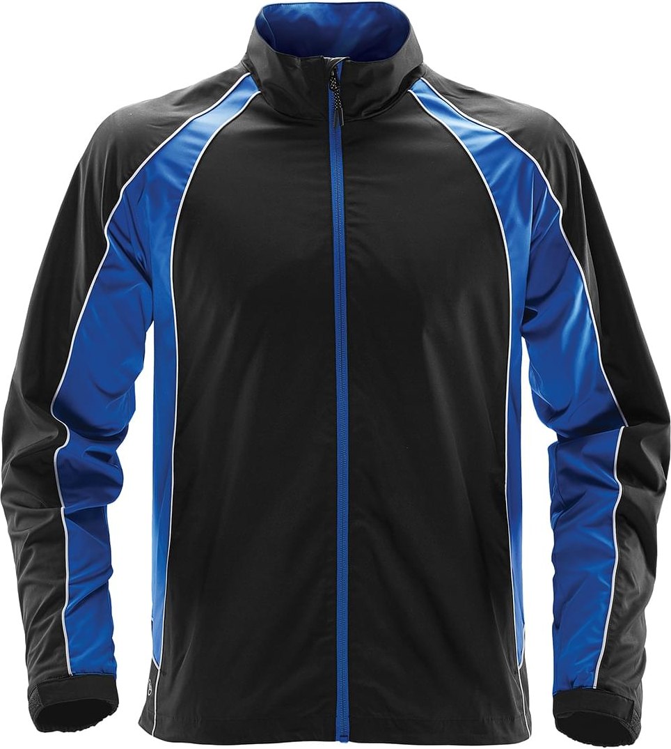 Stormtech Stxj-2yle Youth Warrior Training Jacket - Black Royal White - Adult Xs