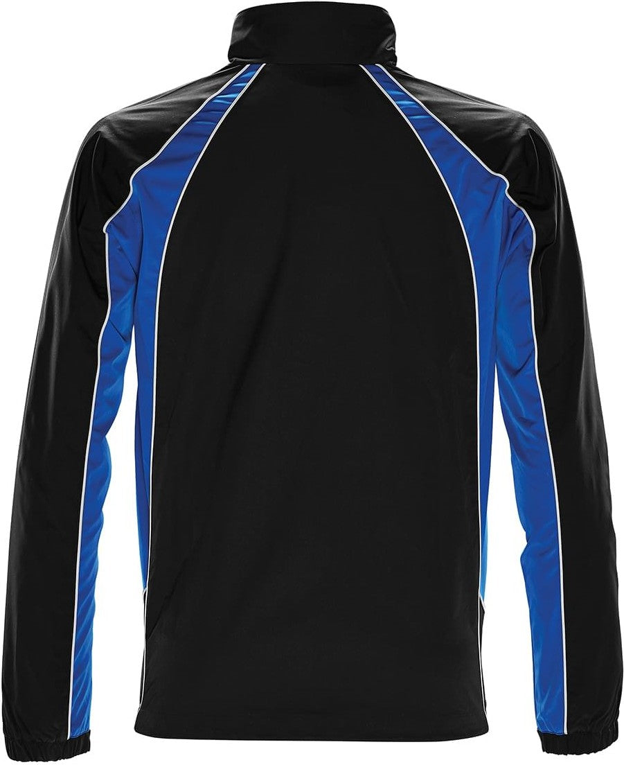 Stormtech Stxj-2yle Youth Warrior Training Jacket - Black Royal White - Adult Xs