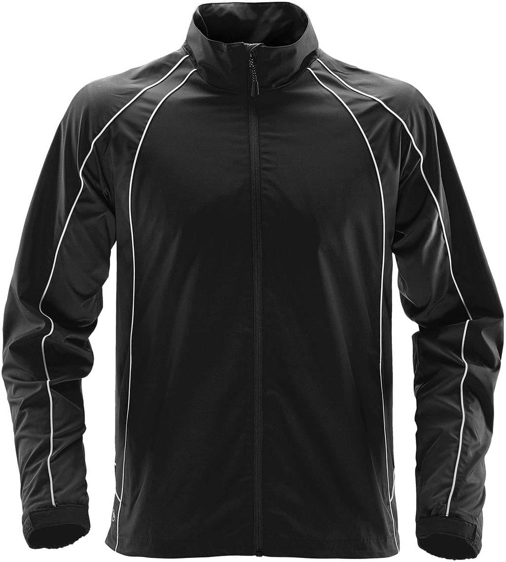 Stormtech Stxj-2yle Youth Warrior Training Jacket - Black White - Adult Xs