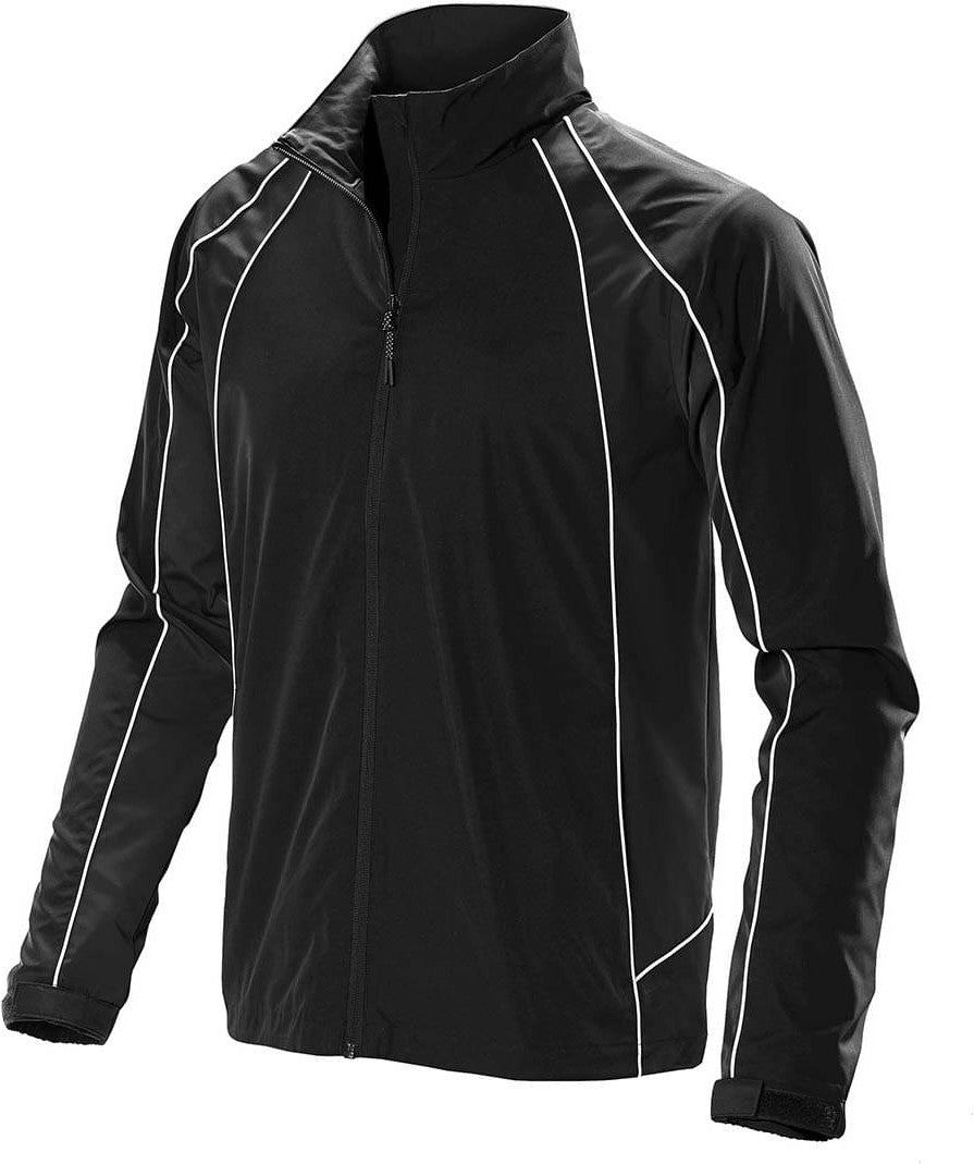 Stormtech Stxj-2yle Youth Warrior Training Jacket - Black White