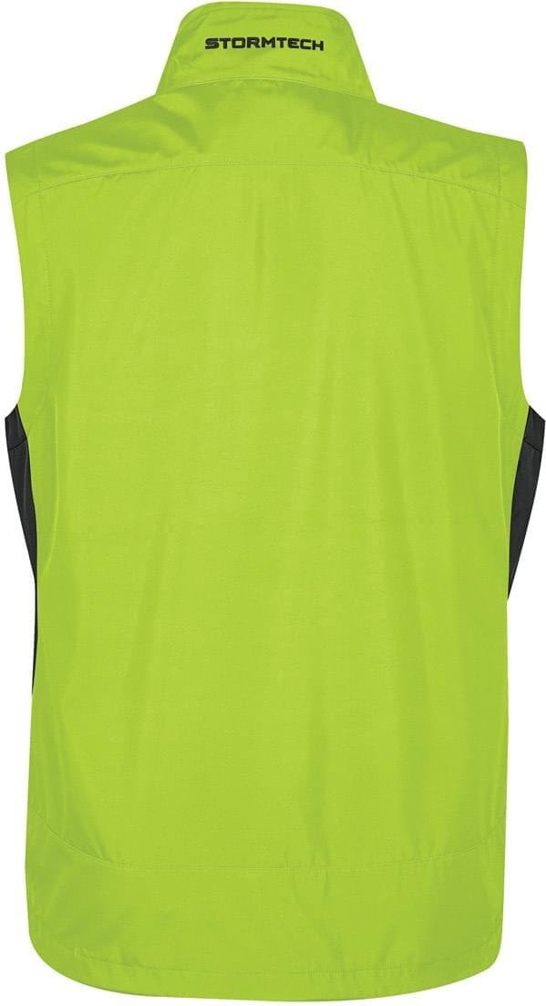 Stormtech Sv-1 Men’s Pulse Softshell Vest - Kiwi Black - Adult Xl