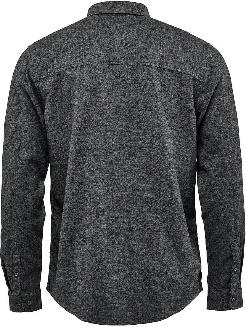 Stormtech Sxw-1 Men’s Dockyard Long Sleeve Twill Shirt - Graphite - Adult s