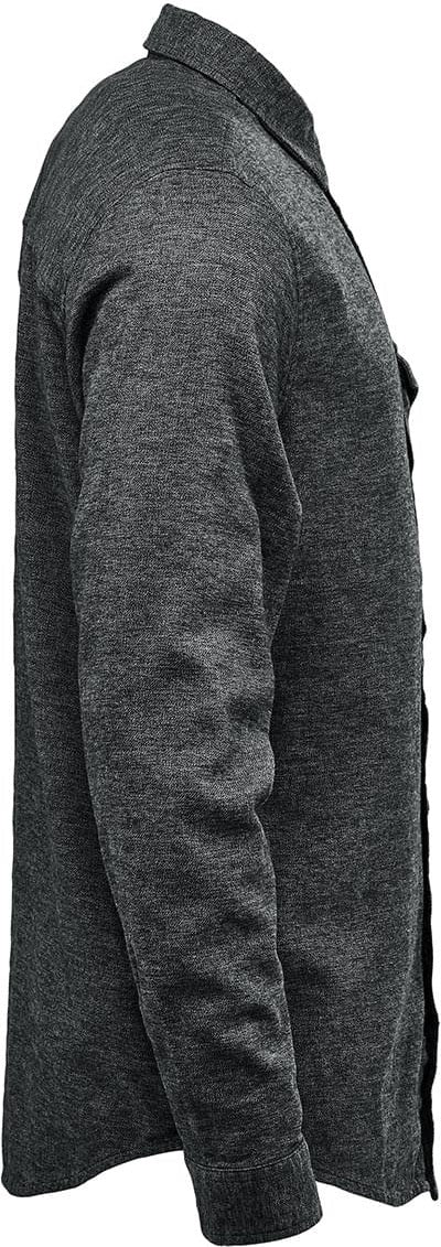 Stormtech Sxw-1 Men’s Dockyard Long Sleeve Twill Shirt - Graphite