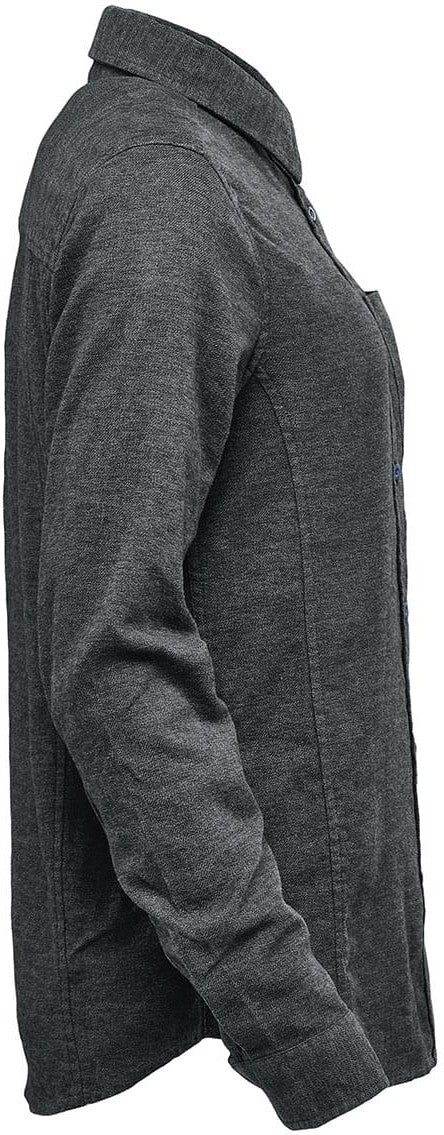 Stormtech Sxw-1w Women’s Dockyard Long Sleeve Twill Shirt - Graphite