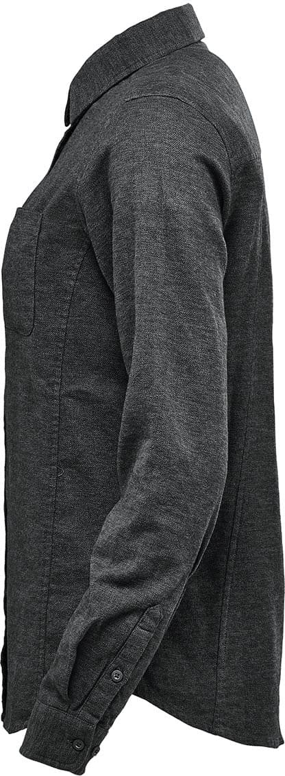 Stormtech Sxw-1w Women’s Dockyard Long Sleeve Twill Shirt - Graphite
