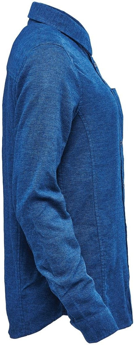 Stormtech Sxw-1w Women’s Dockyard Long Sleeve Twill Shirt - Indigo