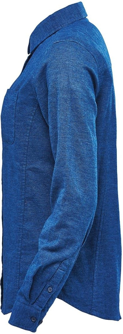 Stormtech Sxw-1w Women’s Dockyard Long Sleeve Twill Shirt - Indigo