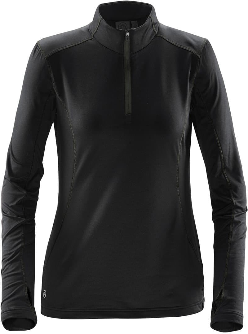 Stormtech Tfw-1w Women’s Pulse Fleece Pullover - Black Carbon - Ladies Xs