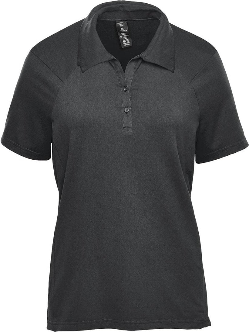 Stormtech Tfx-1w Women’s Camino Performance Short Sleeve Polo - Graphite - Ladies Xs