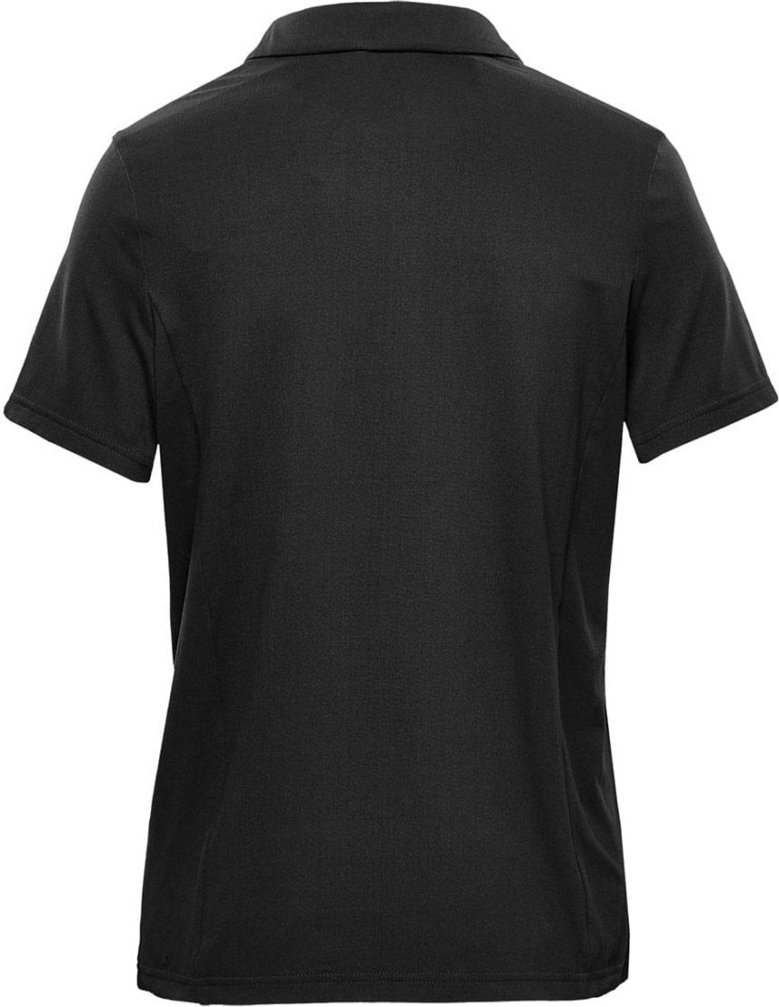 Stormtech Tfx-1w Women’s Camino Performance Short Sleeve Polo - Black