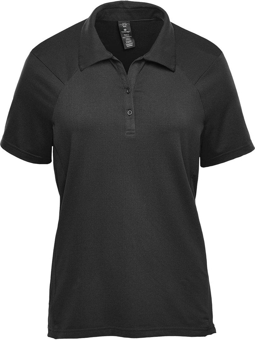 Stormtech Tfx-1w Women’s Camino Performance Short Sleeve Polo - Black - Ladies Xs