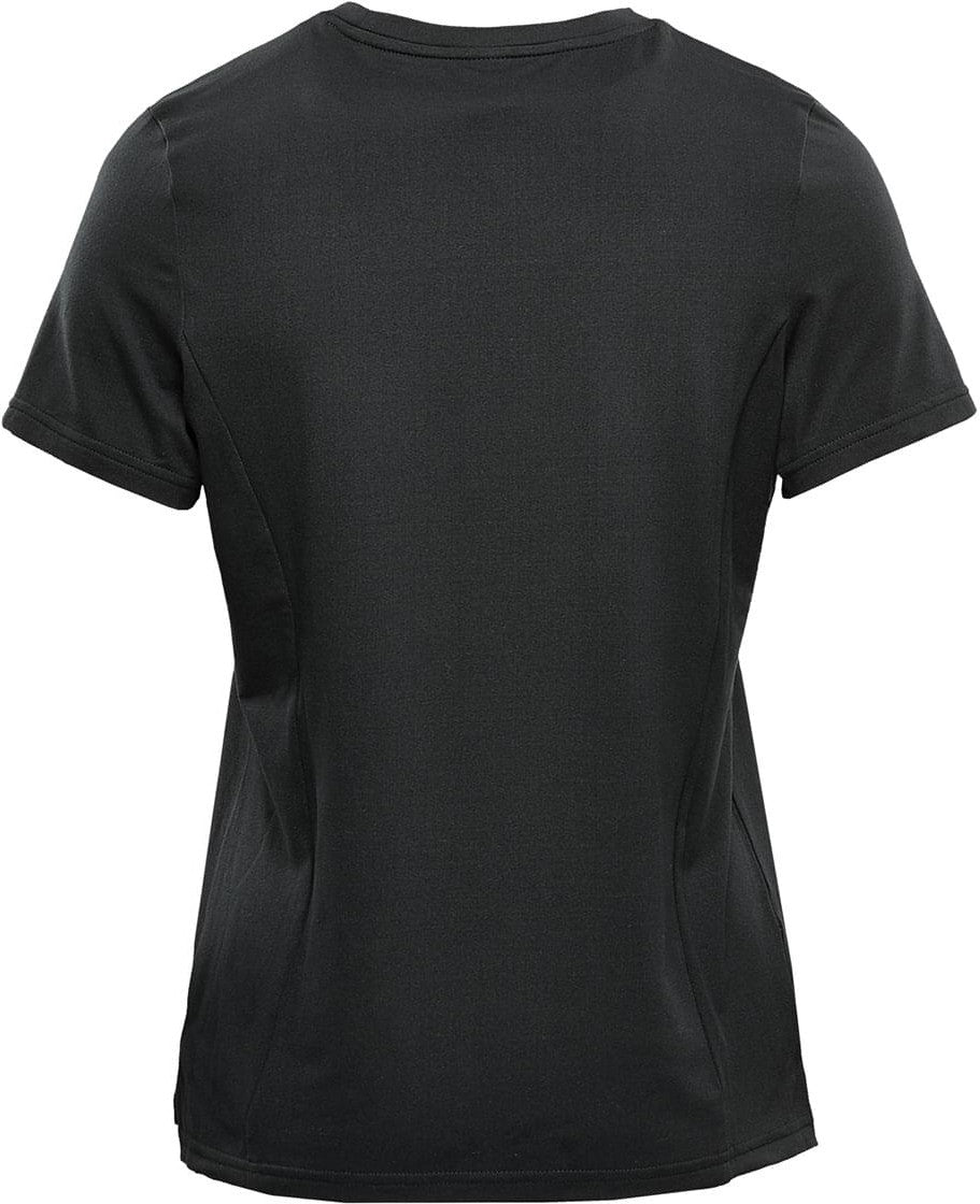 Stormtech Tfx-2w Women’s Tundra Performance Short Sleeve Tee - Black