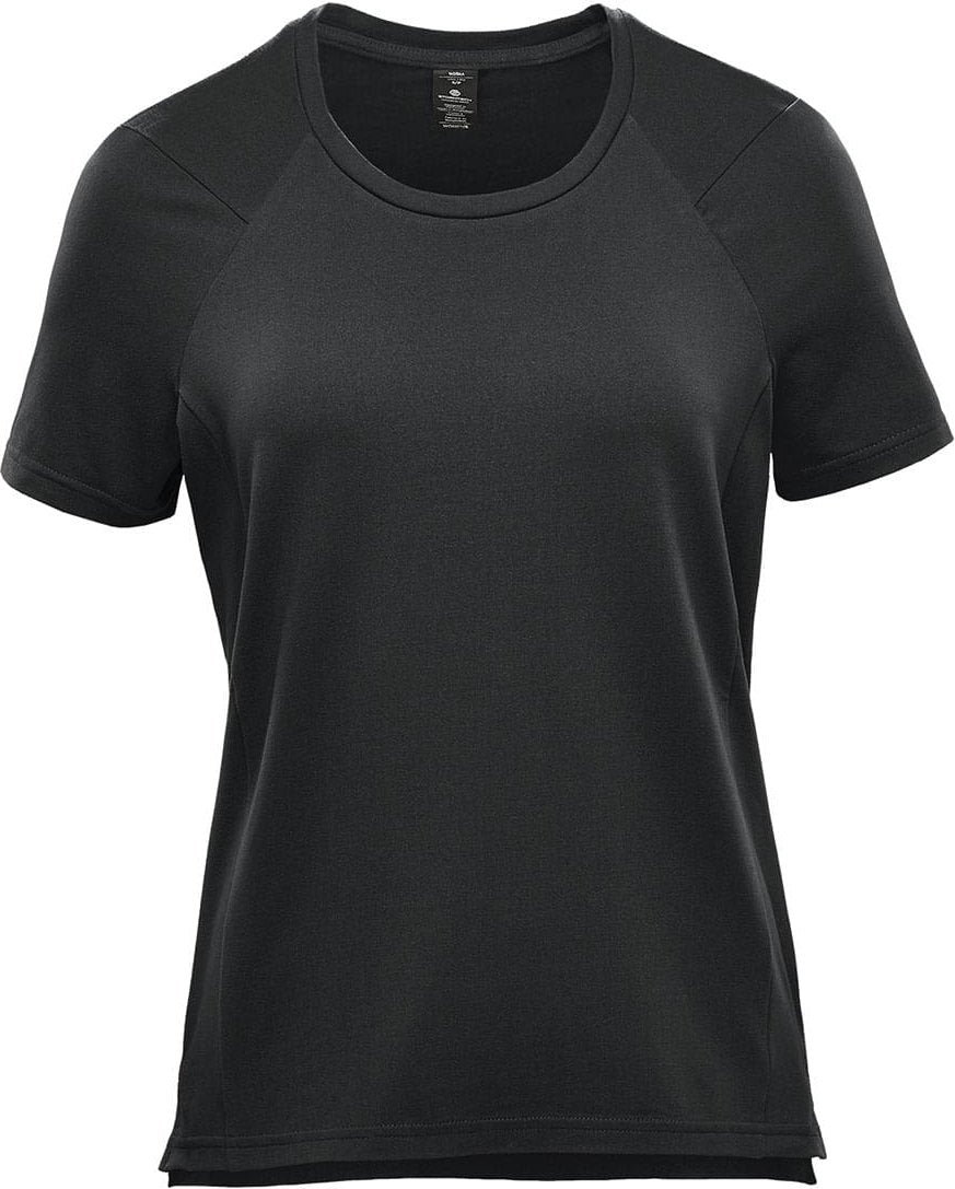 Stormtech Tfx-2w Women’s Tundra Performance Short Sleeve Tee - Black - Ladies Xs