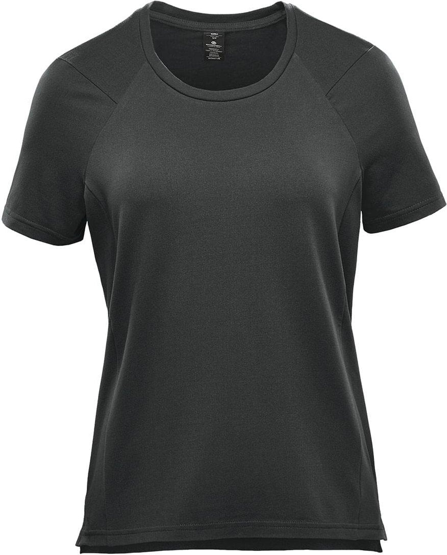 Stormtech Tfx-2w Women’s Tundra Performance Short Sleeve Tee - Graphite - Ladies Xs