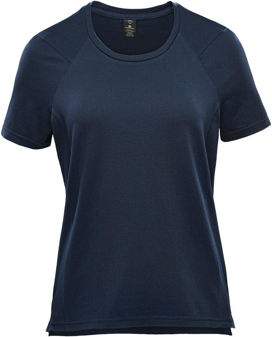 Stormtech Tfx-2w Women’s Tundra Performance Short Sleeve Tee - Navy - Ladies Xs