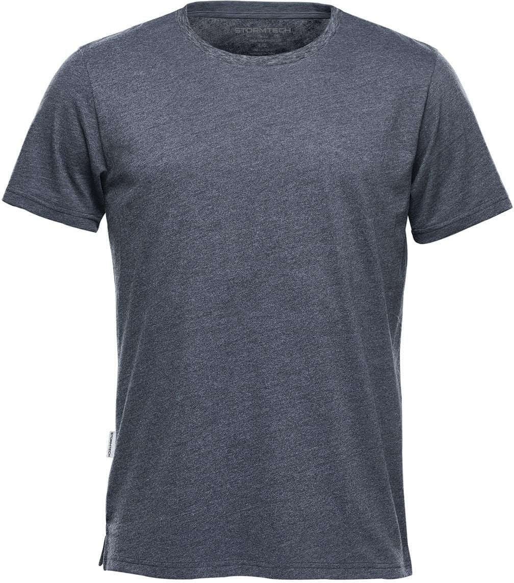 Stormtech Tg-1 Men’s Torcello Crew Neck Tee - Denim Heather