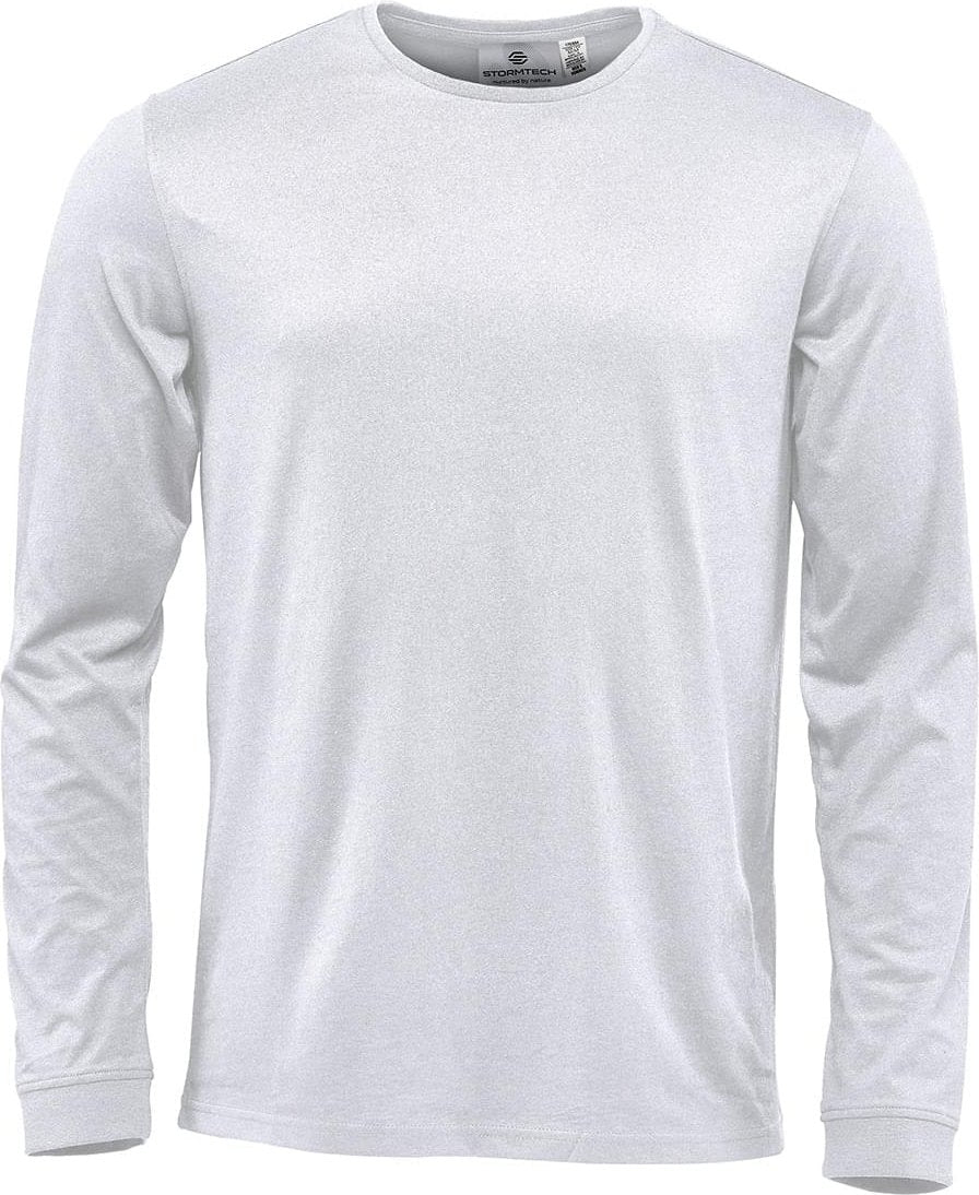 Stormtech Tgl-1 Men’s Torcello Long Sleeve Tee - White - Adult s
