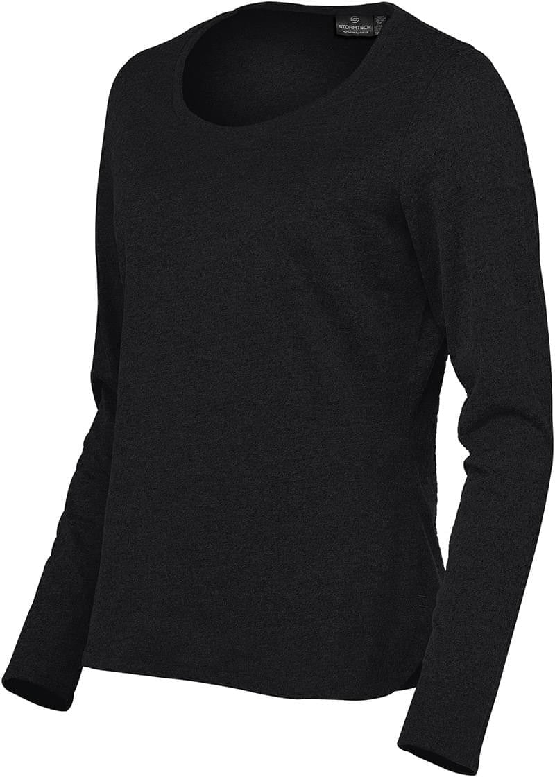 Stormtech Tgl-1w Women’s Torcello Long Sleeve Tee - Black
