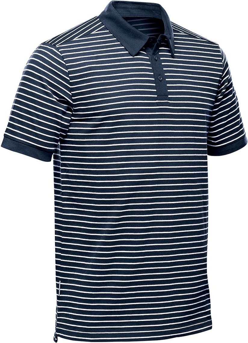 Stormtech Tgp-1 Men’s Railtown Polo - Navy White