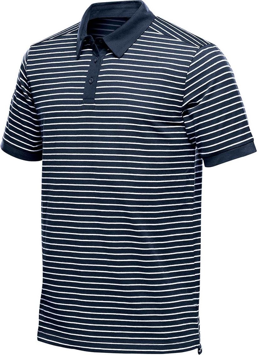 Stormtech Tgp-1 Men’s Railtown Polo - Navy White